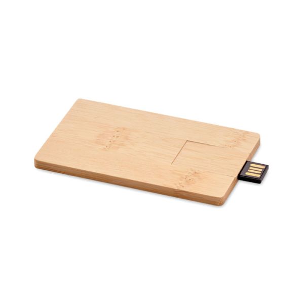 USB 16GB carcaça bambú