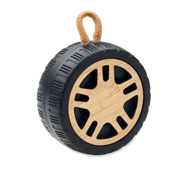 Altifalante em forma de pneu
