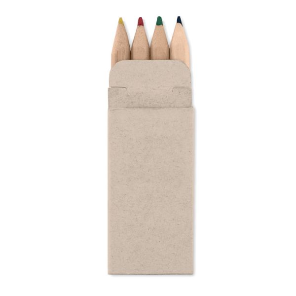 Mini Set 4 lápis de cor