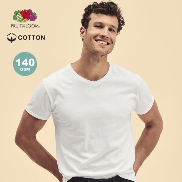 T-Shirt Adulto Branca - Iconic V-Neck